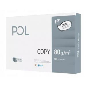 Papier ksero POLCopy/Happy Office/Everyday/Q-Connect A4/500/80g